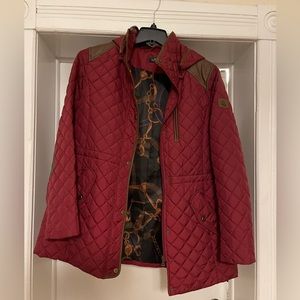 Ralph Lauren Women's Quilted Hooded Coat; Like New